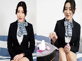 パンスト美脚CA 固定ディルド利き竿ゲーム！驚異的マ◯コ感覚でズバリ当てたら賞金GET！罰ゲームは5本のチ◯ポと強制乱交SEX！？　サンプル画像02